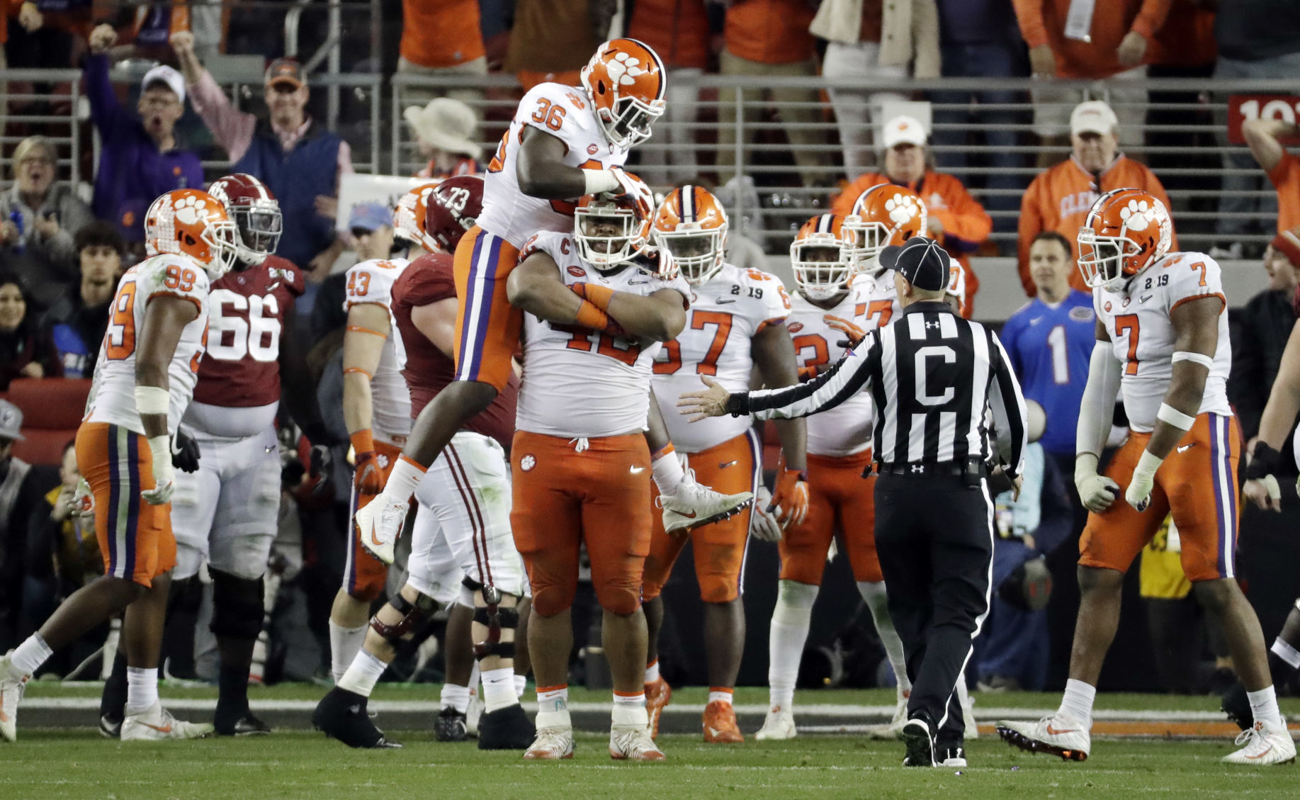 CFP National Championship Clemson Alabama Football